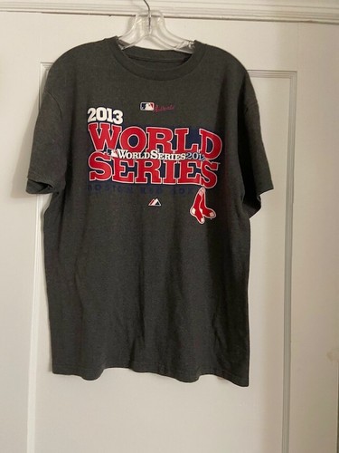 GUC 2013 BOSOX BOSTON RED SOX World Series TSHIRT Size + AUTH BASEBALL in case - Picture 3 of 15