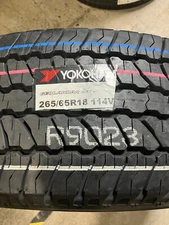 4 New 265 65 18 Yokohama Geolandar A/T G31 Tires