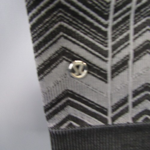 Lululemon Ebb to Street Leggings Donna Taglia 2-4 S Chevron Small Pantaloni Sportivi - Foto 7 di 9