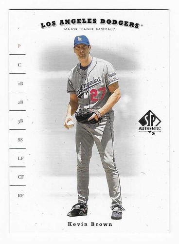 2001 Kevin Brown #63