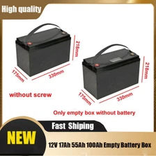 12V 17Ah 55Ah 100Ah Empty Battery Box for LiFePO4 18650 32650 Energy Storage SUK