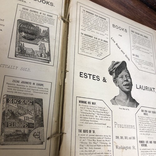Antique 1882 The American Chatterbox Children’s Anthology Book - Picture 3 of 15