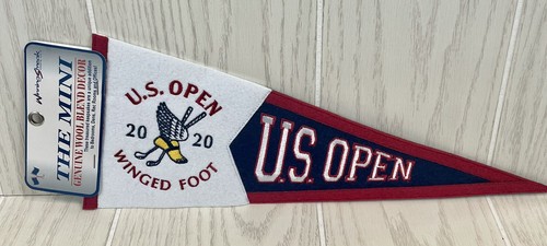 LOT DE DRAPEAUX ET DE PENNANTS AMÉRICAINS OUVERTS 2020 PIEDS AILÉS BRYSON DECHAMBEAU GAGNANT *NEUF* ! - Photo 4/9