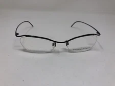 Donna Karan Eyeglasses Frame 8245 060 ITALY 51-18-135 Gunmetal Half Rim RZ61