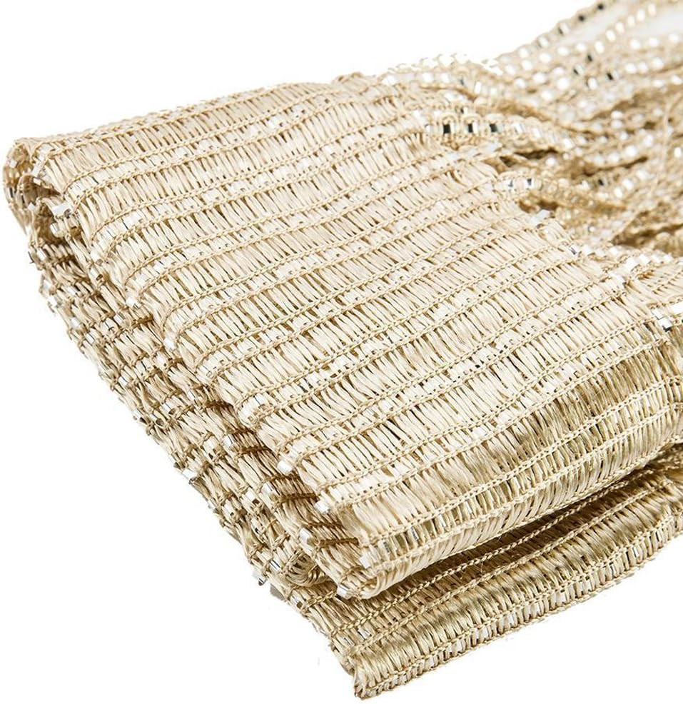 Cortina colgante brillante de 79 x 40 pulgadas para puertas y armarios de pared