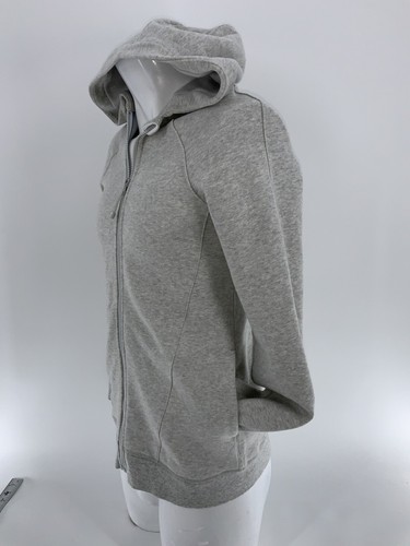 Ivivva Hooded Full Zip Yoga Jacket Sz 14 Girls Gray Cotton Polyester YGI S4-74 - Picture 4 of 11