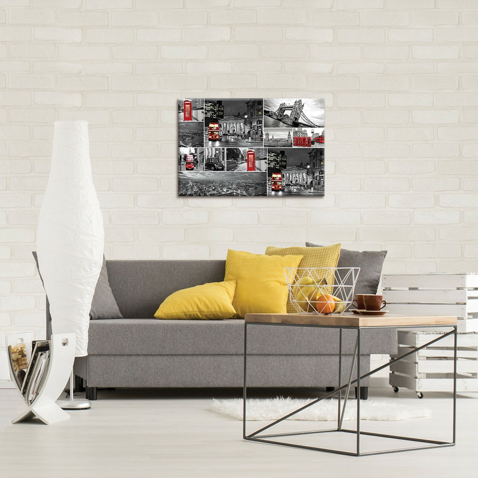 Handgemalte moderne Ölgemälde Leinwand Big Ben Tower London Tames River Stadtbil