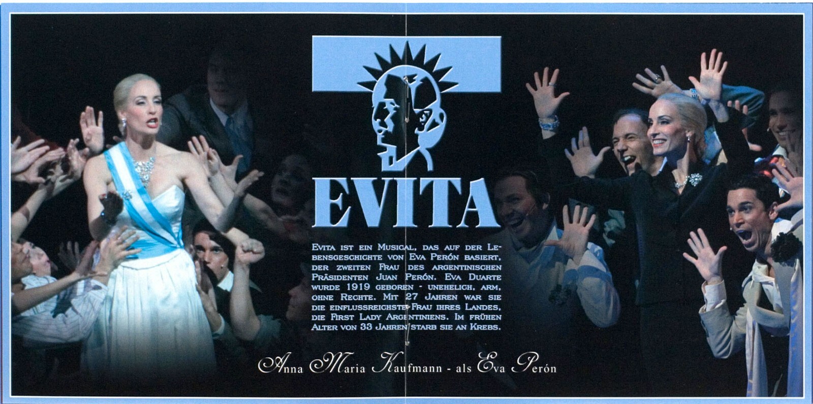 Evita - Anna Maria Kaufmann Ethan Freeman - CD NEU OVP Mit Original-Autogramm