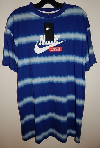 nike long sleeve blue mini dress