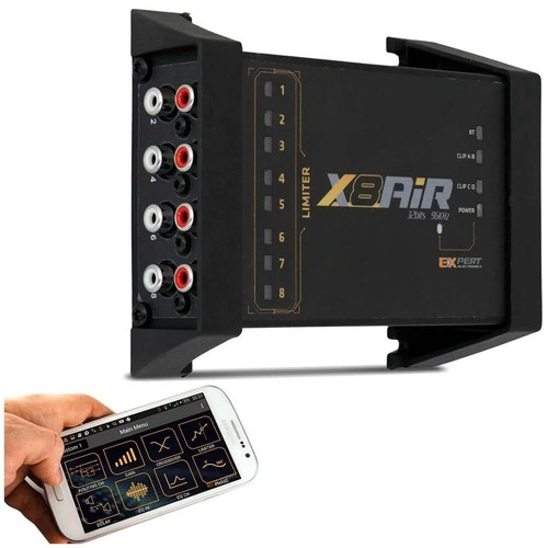 Expert X8 Air Processeur Crossover Connect Bluetooth 4 entrées/8 Saidas Exper - Photo 1/7