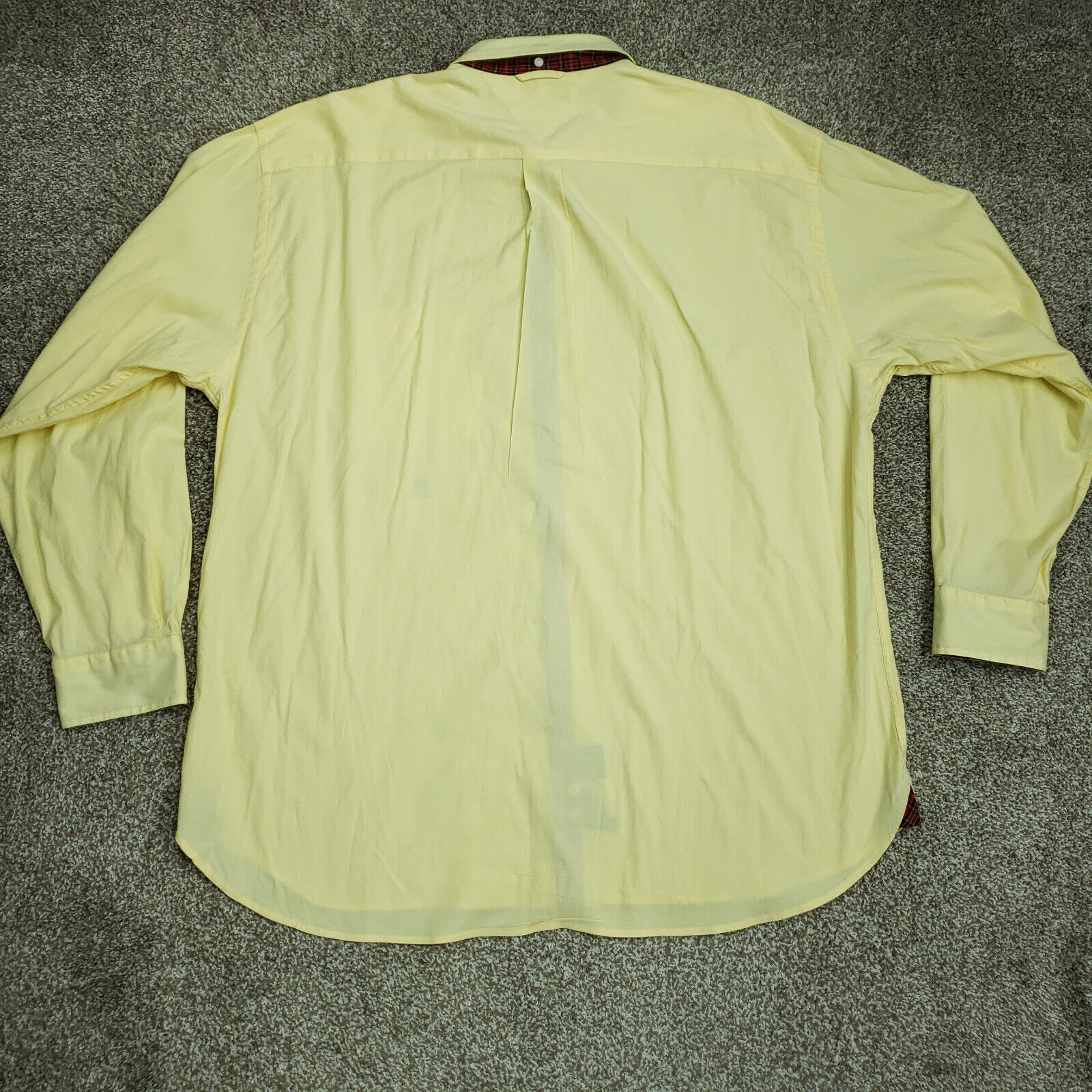 VTG Tommy Hilfiger Button Shirt Men XL XLarge Yel… - image 10