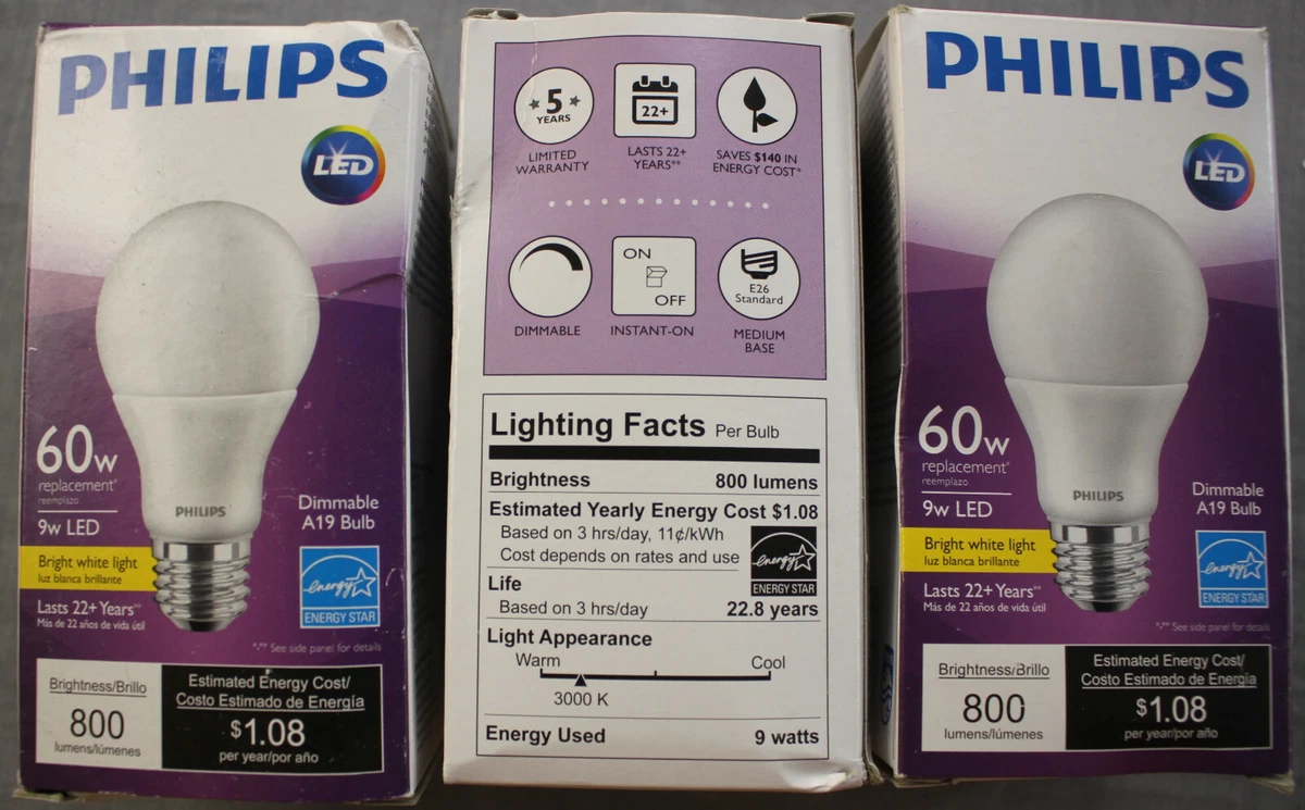 Philips 9w 2024 led bulb