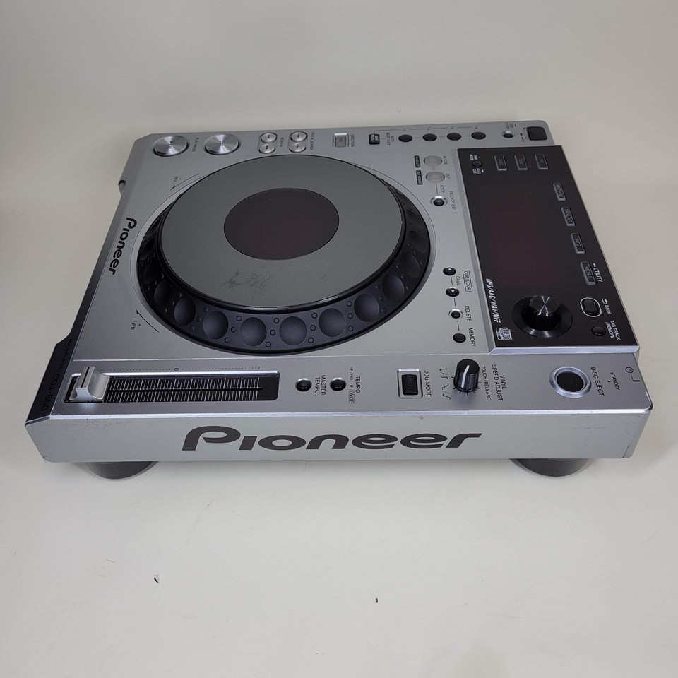 Pioneer DJ CDJ850 Multi Media Player Digital Turntable Silver eBay