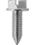 LICENSE PLATE SCREWS SLOTTED HEX HEAD SELF TAPPING (100 Per Bag - Foto 13