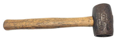 Vintage Greene Tweed & Co New York No. 1 Basa Hammer Mallet Split Head Made USA