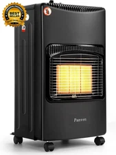 Patio Propane Heater 18000 BTU Portable Gas Infrared Heaters for Outdoor Use 