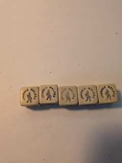 Vintage Johnny Walker Game Pieces ?