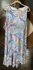 Ralph Lauren Paisley Dress Fit And Flare Size XL