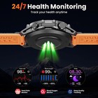 Watches for Men,Two Style Kits,Flashlight,100+Sport Modes/Heart Rate/Sleep Mo...