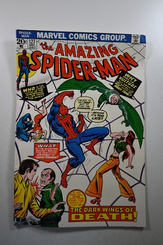 The Amazing Spider-Man #127 (Marvel Comics December 1973) VG Condition