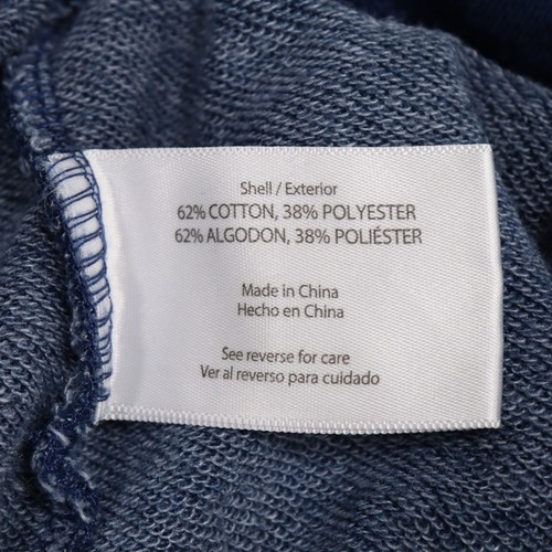 NWT Wildfox Hadley XXL French Terry Relaxed Jogger Pant Navy Pockets Lounge Cozy - Picture 9 of 14