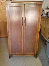 Old Armoire In Good Condition Vintage