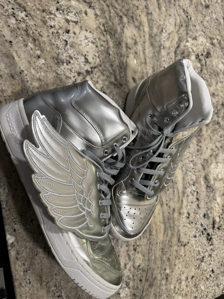 adidas Jeremy Scott Wings Metal Silver Metallic for Sale