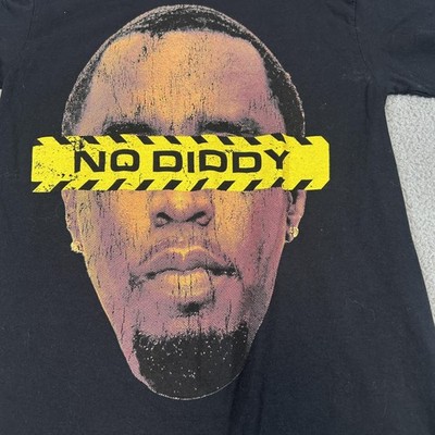Headgear Classics No Diddy Shirt Mens Small Hip Hop Graphic Tee Rap Nostalgia