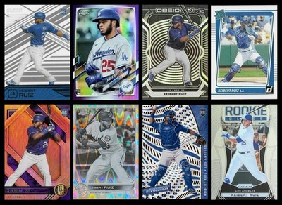 Keibert Ruiz Singles - Pick & Choose! Rookies Inserts Parallels