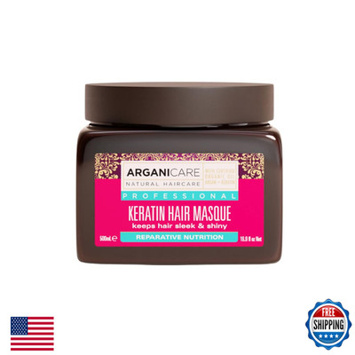 Arganicare Keratin Range Repair And Nutritious Mask Organic Keratin Nourishes
