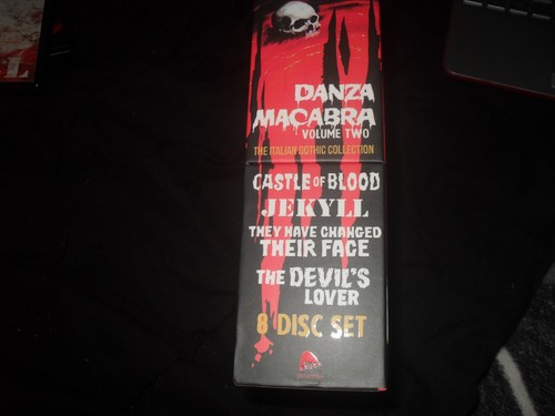 Danza Macabra Volume Two Severin Blu-ray Like New BOX ONLY (NO DISCS!) - Imagen 3 de 3