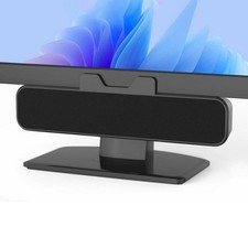 10W PC Lautsprecher USB Monitor Speaker Clip-On Stereo Sound PC-Lautsprecher