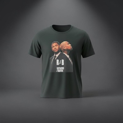 Usher n' Brown Concert T-Shirt in Black - Size L