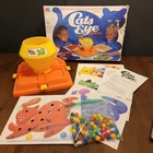 Milton Bradley Cats Eye Board Game Vintage 1986 Missing 1 Black Marble
