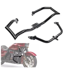 Engine Guard Crash Bar Support Bracket Fit Harley Road Glide FLTRX 15-23 US
