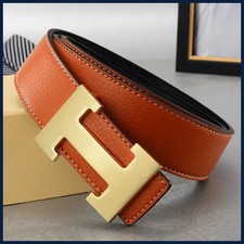 Width 3.5cm Famous Brand Belt Men Top Quality Genuine Luxury Leather Belts