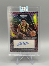2023-24 Panini Prizm Rookie Signatures Keyonte George Snake Skin Auto /15 Jazz