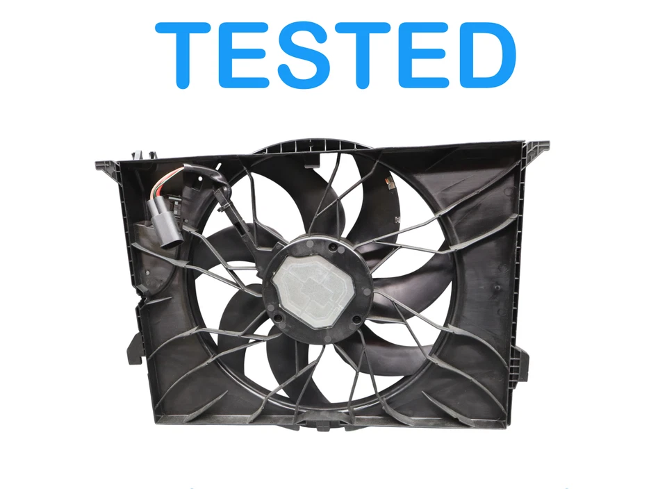 07-13 Conjunto de motor ventilador de refrigeración motor Mercedes W221 S400 S550 2215001193 OEM Foto 3 de 4