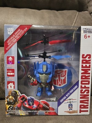 Transformers Optimus Prime Motion Sensing Character Helicopter