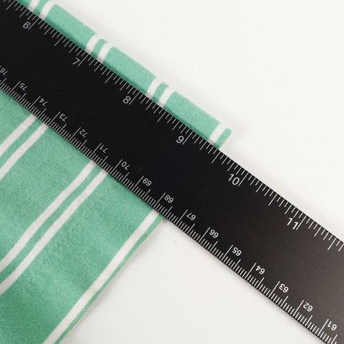 Ralph Lauren Polo Golf Mens Large Reg Vtg Lisle Green Stripe 100% Pima Cotton - Picture 5 of 11