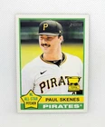 💥 2025 Topps Heritage Paul Skenes Gold Rookie Cup Card Pittsburgh Pirates #60