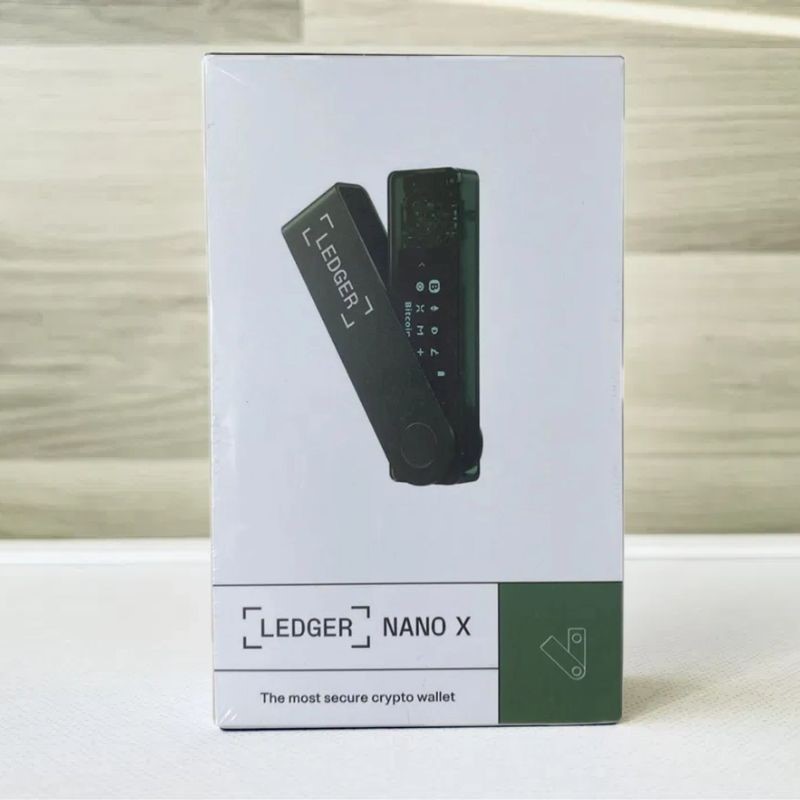 Brand New Unopened Ledger Nano X Hardware Wallet Cryptocurrency Bluetooth