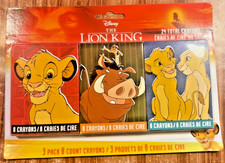 Disney The Lion King Giant Crayons 3 Pack 8 Count Each 24 Crayons Total Art Kids