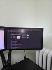 Dell 23" 2 Monitors P2312H - 2 LCD-Displays Pictured  Sold Together 