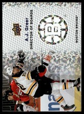 2023-24 Upper Deck Director of Boards A.J. Greer Boston Bruins #DB-2