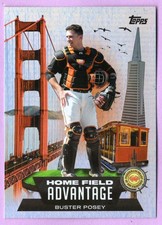 2022 TOPPS BUSTER POSEY HOME FIELD ADVANTAGE SSP #HA-9 SAN FRAN GIANTS CASE HIT