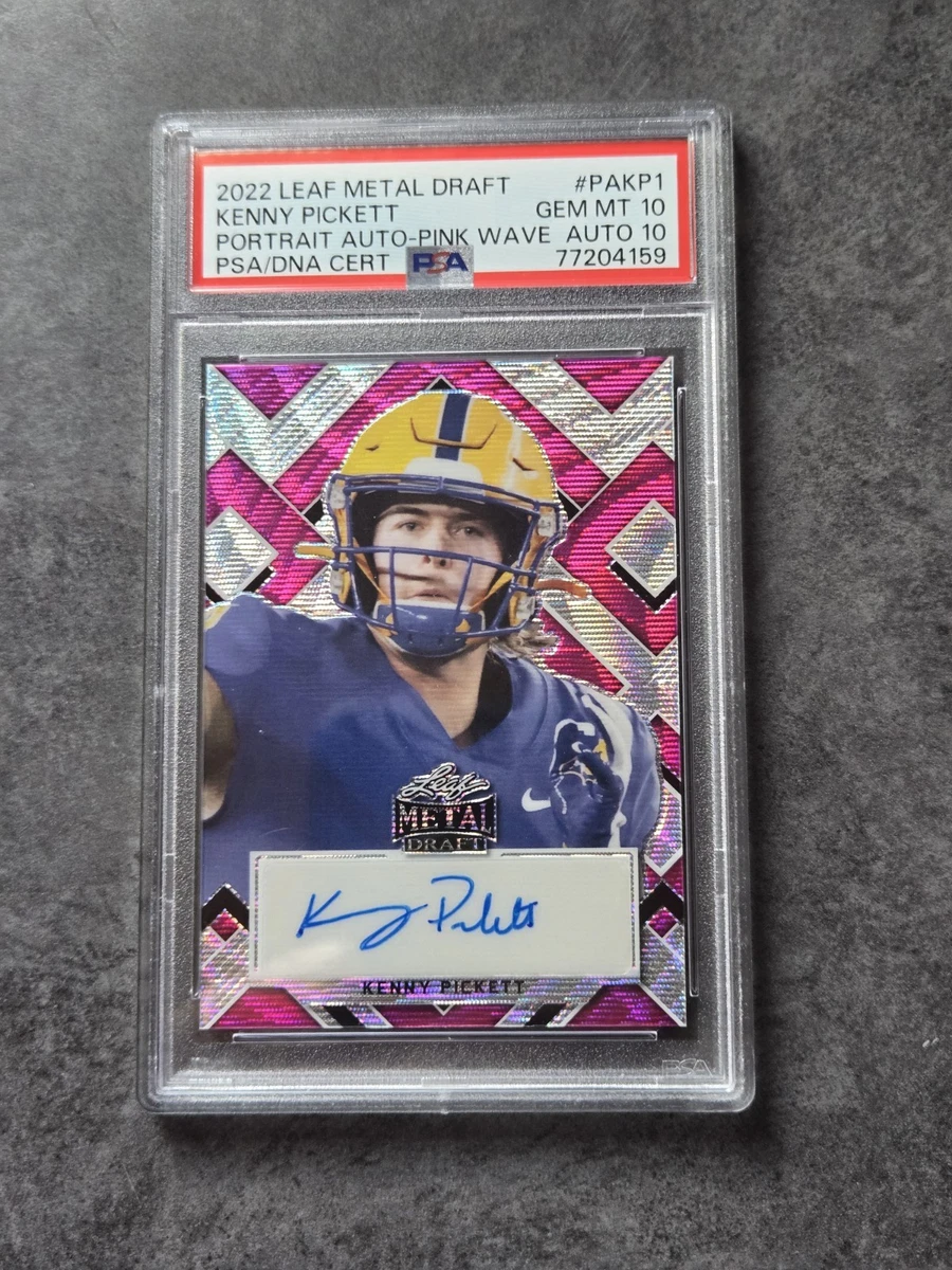 2022 Leaf Metal Draft Kenny Pickett #BA-KP2 for sale | eBay
