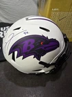 Ray Lewis Autographed Baltimore Ravens Authentic Lunar Helmet