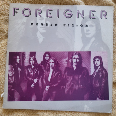 Foreigner - Double Vision LP Record 1978 Atlantic Rock Vinyl LP EXCELLENT +