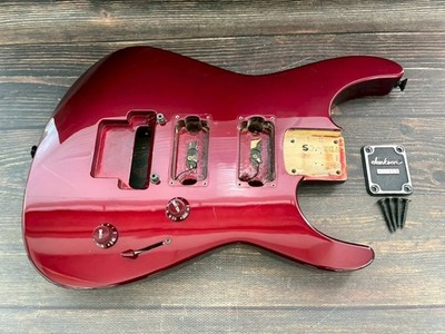 1994 Charvel by Jackson SDK Super Dinky HH Body Dark Red Made in Japan w/Plate